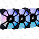 1STPlayer Ultra Quiet 3-Pack RGB Fans W/ Remote | $27 | Amazon | Clip coupon